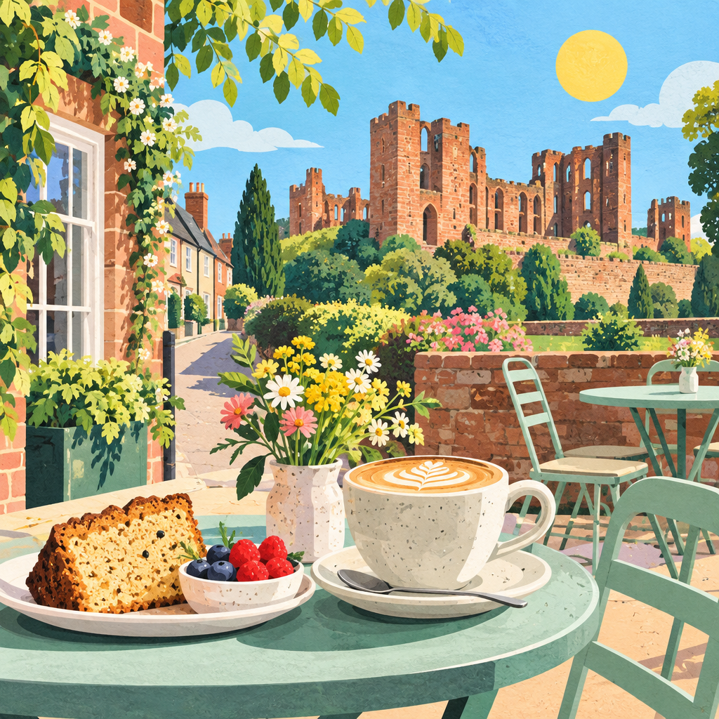Kenilworth Castle cafe